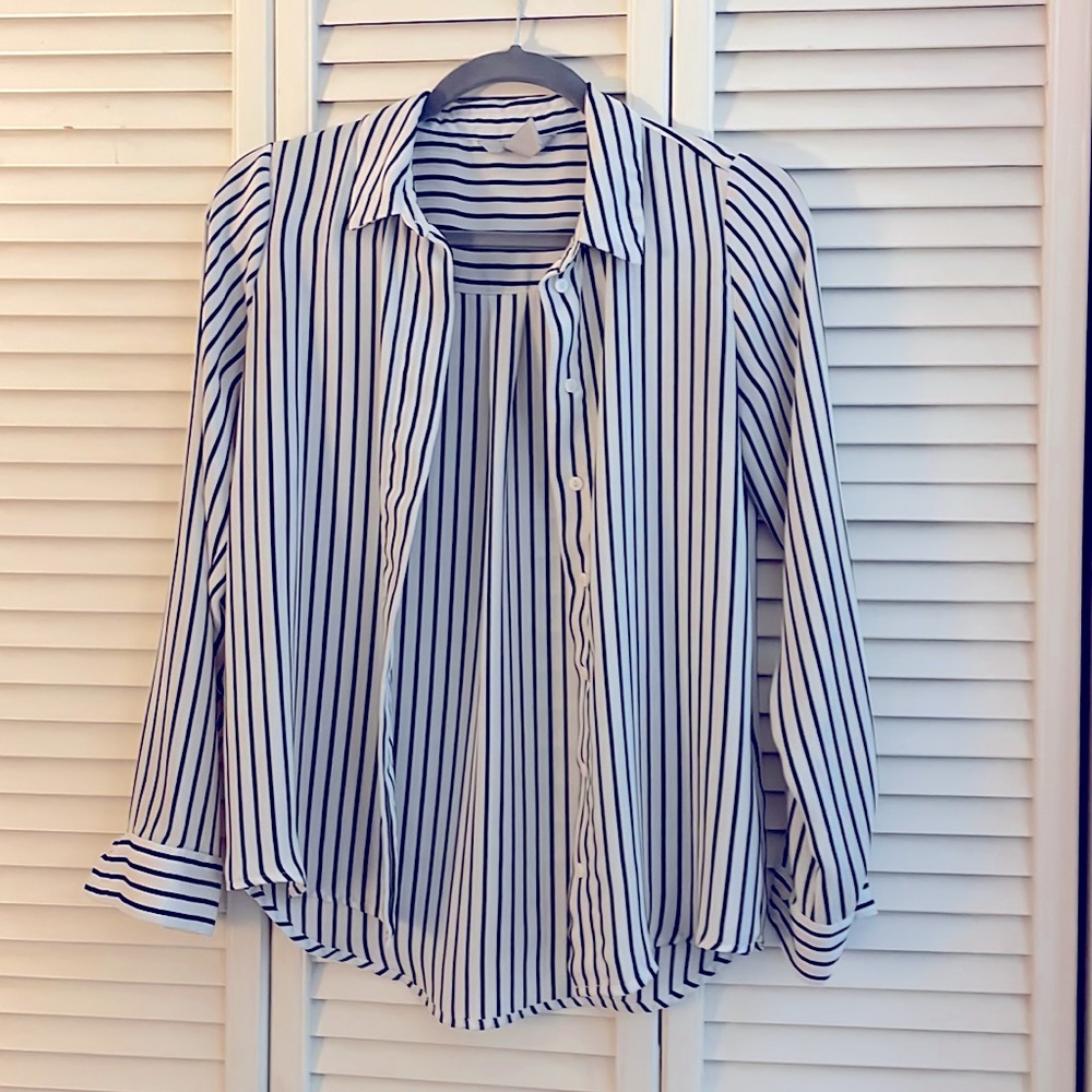 Silk Button Down